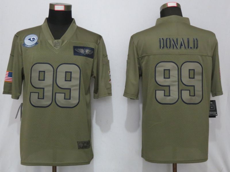 Men St.Louis Rams #99 Donald Nike Camo 2019 Salute to Service Limited NFL Jerseys